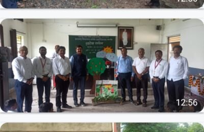 महाराष्ट्र विद्यालयात वृक्षारोपण संपन्न !