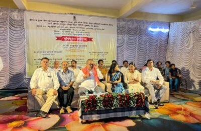 📍 तुमसर येथे नेहरू ग्राउंड क्रीडांगण विकास कामाचा भूमिपूजन सोहळा संपन्न.