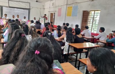 वेलकम डे व शिक्षक दिन – २०२५  महात्मा ज्योतिबा फुले कला महाविद्यालय, आष्टी येथे साजरा