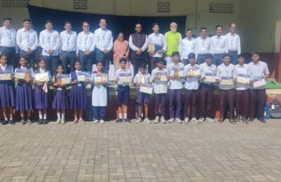 गुणवंत विद्यार्थ्यांचा गुणगौरव व सत्कार सोहळा      विद्यार्थ्यांना यशाची दस सुत्री अतिरिक्त आयुक्त डाक्टर कमल किशोर फुटाणे