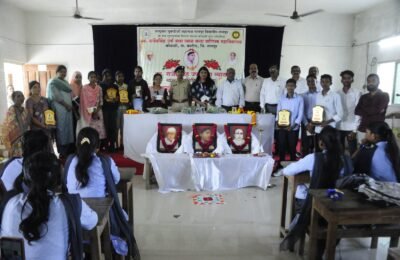 “चरित्र संपन्नता, कठोर परिश्रम और सतत ज्ञानार्जन — सफल जीवन का मूलमंत्र”  — नंदाताई तातोडे