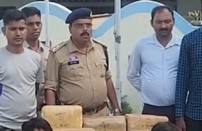 🚨 छत्तीसगड पोलिसांची धडाकेबाज कारवाई! दीड लाख रुपयांचा गांजा जप्त – आरोपीला अटक 🚔