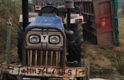 🎬 भंडारा जिल्ह्यातील थरारक कारवाई : वरठी पोलीसांची पहाटेची धडक, पलटी झालेला ट्रॅक्टर आणि रेतीमाफियाचा पळ; तर दुसरीकडे शेतातील सबमर्शिबल पंपाची रहस्यमय चोरी — दोन वेगवेगळ्या गुन्ह्यांनी खळबळ