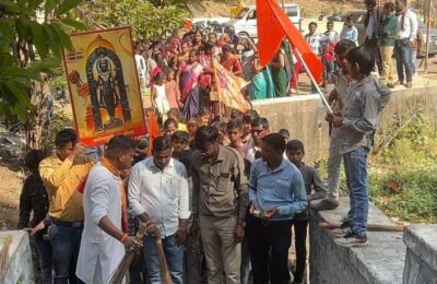 🎬 वाढदिवस नव्हे… समाजसेवेचा महोत्सव! 🎉 किल्ले आंबागडावर सुनिल भोयर यांची ‘सेवेची मोहीम’ – आरोग्य, रक्तदान, स्वच्छता, गडसंवर्धनाचा संगम