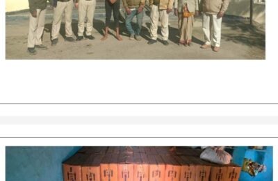 🔴 उंचेहरामध्ये नशेच्या साम्राज्यावर पोलिसांचा जबरदस्त घाव मडफई गावात 120 पेटी नशीली कफ सिरप जप्त; ₹28.80 लाखांचा मुद्देमाल हस्तगत तीन आरोपी अटकेत, “जस्सा”च्या भूमिकेवर संशयाचे सावट