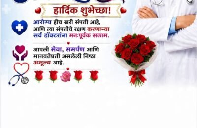 आरोग्य आणि पर्यावरणाचा महासंगम! भंडारात ‘डॉक्टर्स डे’ व ‘कृषी दिना’चा अनोखा गौरव सोहळा; वृक्षारोपणातून दिला ‘ग्रीन’ संदेश