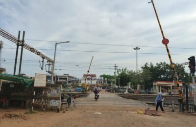 रेल्वे गेट क्र. ५४० रस्ता दुरुस्तीच्या कामासाठी तीन दिवस राहणार बंद; वाहनधारकांनी उड्डाणपुलाचा (ROB) वापर करण्याचे रेल्वे प्रशासनाचे आवाहन
