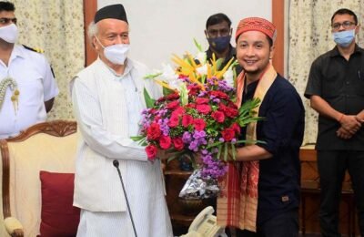 इंडियन आयडॉल विजेत्यांचे राज्यपालांकडून अभिनंदन