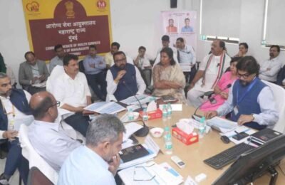 केंद्रीय निधीचा उपयोग करून राज्यातील आरोग्य यंत्रणा सक्षम करावी – केंद्रीय राज्यमंत्री प्रतापराव जाधव