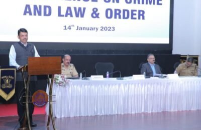 राज्यात ड्रग्जविरोधात अभियान राबविणार : उपमुख्यमंत्री देवेंद्र फडणवीस.  पुण्यात वरिष्ठ पोलिस अधिकाऱ्यांची परिषद