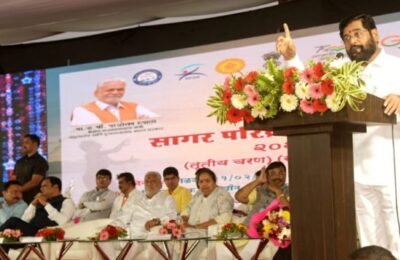 मत्स्य व्यवसायाला चालना देणारे उद्योग महाराष्ट्रात आणणार – मुख्यमंत्री एकनाथ शिंदे एनडीआरएफचे निकष बदलण्यासाठी प्रयत्न करणार – केंद्रीय मत्स्य व्यवसाय मंत्री परशोत्तम रुपाला