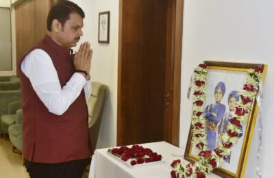 ‘वीर बालदिवस’ निमित्त मुख्यमंत्री देवेंद्र फडणवीस यांचे अभिवादन