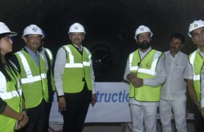 मुंबई कोस्टल रोड प्रकल्पाचे सुमारे ६२ टक्के काम पूर्ण; २०२३ अखेर प्रकल्प पूर्ण होईल – मुख्यमंत्री एकनाथ शिंदे
