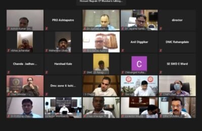 पावसाचा इशारा लक्षात घेऊन मुंबईतील यंत्रणांनी अधिक सावधगिरी बाळगावी ; अनपेक्षितरित्या कोणतीही दुर्घटना होणार नाही यासाठी सतर्क राहावे – मुख्यमंत्री उद्धव ठाकरे।    दरडग्रस्त भाग, मोडकळीस आलेल्या इमारती याकडे लक्ष ठेवा; मलेरिया, डेंग्यू, लेप्टोसाठी उपाययोजना करा;मुख्यमंत्र्यांनी पालकमंत्र्यांसमवेत घेतला आपत्तीचा आढावा