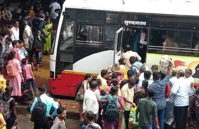 बेस्ट कंत्राटी कर्मचारी संपाच्या पार्श्वभूमीवर सर्व प्रकारच्या सार्वजनिक सेवा वाहनांतून टप्पा वाहतूक करण्यास परवानगी