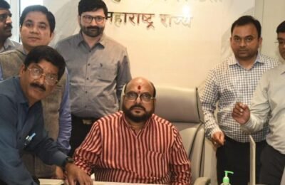 महाराष्ट्र जीवन प्राधिकरणाच्या नव्याने विकसित संकेतस्थळाचे मंत्री गुलाबराव पाटील यांच्या हस्ते अनावरण