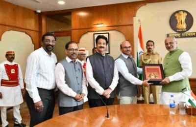 राज्यपाल सी. पी. राधाकृष्णन यांच्याकडून शिवाजी विद्यापीठाचा आढावा