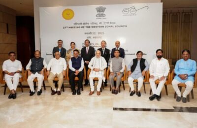 केंद्रीय गृह आणि सहकारमंत्री अमित शाह यांनी महाराष्ट्रात पुण्यामध्ये भूषवले पश्चिम विभागीय परिषदेच्या २७ व्या बैठकीचे अध्यक्षपद