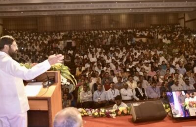 सार्वजनिक आरोग्य व्यवस्था बळकट करण्यास प्राधान्य – मुख्यमंत्री एकनाथ शिंदे