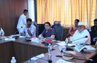 पंढरपूर आषाढी वारीमध्ये वारकरी भाविकांना आवश्यक सर्व सोयी सुविधा उपलब्ध करून द्याव्यात – विधान परिषद उपसभापती नीलम गोऱ्हे आषाढी वारी प्रशासकीय नियोजनाचा घेतला आढावा