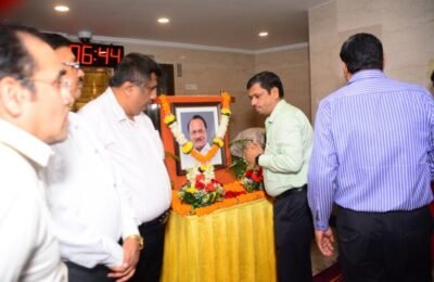 दिवंगत उपमुख्यमंत्री अजित पवार यांना विधान भवन येथे श्रध्दांजली