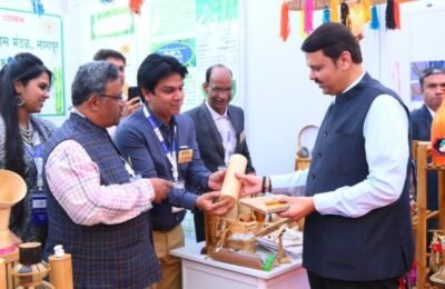 सी-२० सदस्यांसाठी आयोजित हस्तकला प्रदर्शनाला उपमुख्यमंत्र्यांची भेट