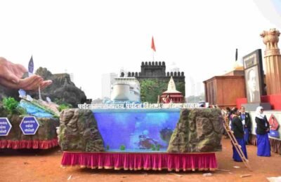 प्रजासत्ताक दिन संचलनात ‘कोकण पर्यटन’ चित्ररथाने वेधले लक्ष