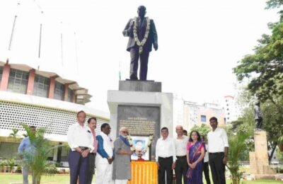 भारतरत्न डॉ. बाबासाहेब आंबेडकर यांच्या जयंतीनिमित्त विधानभवनात अभिवादन