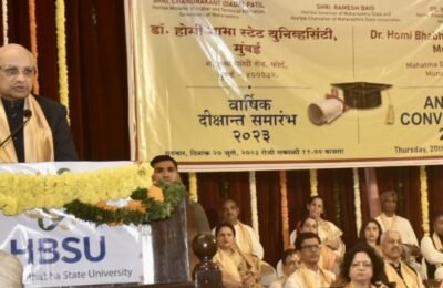 युवा पिढीने उद्योजक बनण्यासाठी प्रयत्नशील रहावे – राज्यपाल रमेश बैस डॉ. होमी भाभा राज्य विद्यापीठाचा दुसरा दीक्षान्त समारंभ