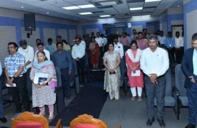 दिवंगत संजय देशमुख यांना मंत्रालयात श्रद्धांजली