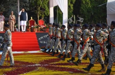 महाराष्ट्र पोलीस दलाचे शौर्य अतुलनीय – राज्यपाल सी. पी. राधाकृष्णन महाराष्ट्र पोलीस वर्धापन दिन साजरा