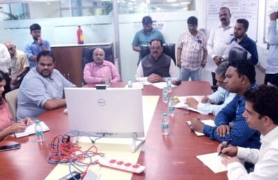 राज्यातील पूर परिस्थितीचा मदत व पुनर्वसन, आपत्ती व्यवस्थापन मंत्री अनिल पाटील यांनी घेतला आढावा