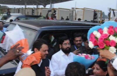 मुख्यमंत्री – उपमुख्यमंत्र्यांकडून समृद्धी महामार्गाची पाहणी आधुनिक महाराष्ट्राची नवी भाग्यरेखा पूर्णत्वाकडे