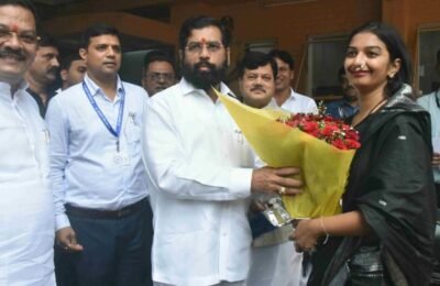 रमिला लटपटे यांच्या जगभ्रमंती मोहिमेला मुख्यमंत्र्यांकडून शुभेच्छा