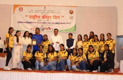 मुंबई उपनगरात अत्याधुनिक सुविधांसह क्रीडा संकुल उभारणार – मंत्री ॲड. आशिष शेलार राष्ट्रीय क्रीडा दिनानिमित्त खेळाडूंचा गौरव