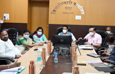 वीज बिलासाठी ग्रामपंचायतीना ५० टक्के निधी देणार – पालकमंत्री विजय वडेट्टीवार जिल्हा नियोजन समितीतून तरतूद करण्याच्या सुचना