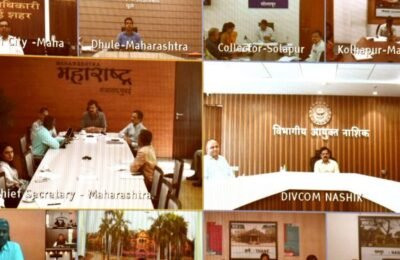 जिल्हास्तरीय मुख्यमंत्री सचिवालय कक्षात प्राप्त अर्जांवर तत्काळ कार्यवाही करण्याच्या मुख्य सचिवांच्या सूचना