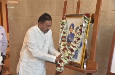 ‘वीर बालदिवस’ निमित्त सहकार मंत्री बाबासाहेब पाटील यांचे अभिवादन