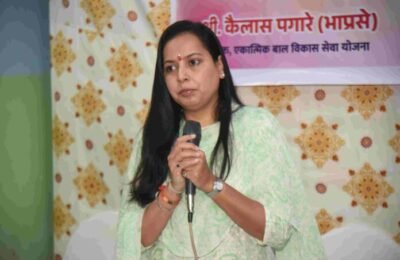 नागरी भागातील बालकांच्या सुपोषणासाठी नागरी बाल विकास केंद्र उपयुक्त – मंत्री आदिती तटकरे सुपोषित मुंबई अभियान व नागरी बाल विकास केंद्र योजनेचा शुभारंभ