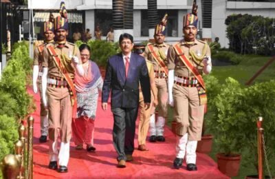 स्वातंत्र्य दिन समारंभाची मंत्रालयात रंगीत तालीम